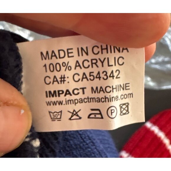 Hockey Night In Canada Blue White Striped Knit Beanie With Pom Budweiser - Picture 5 of 6